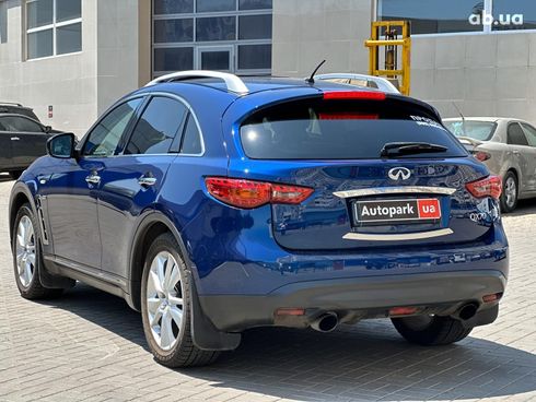Infiniti QX70 2016 синий - фото 9