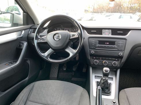 Skoda octavia a7 2014 серый - фото 35
