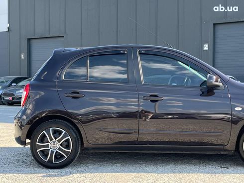 Nissan Micra 2010 фиолетовый - фото 11