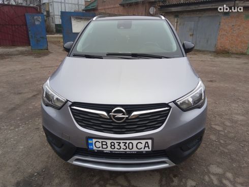 Opel Crossland X 2020 серый - фото 2