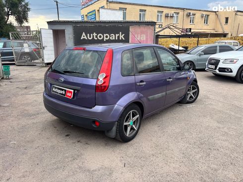 Ford Fiesta 2006 фиолетовый - фото 4