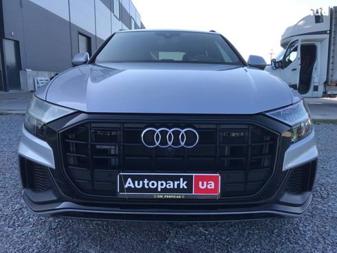 Audi Q8 2019 серый - фото 2
