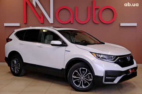 Honda CR-V 2021 белый - фото 4