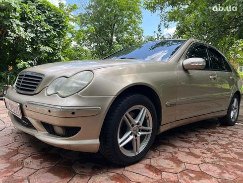 Mercedes-Benz C-Класс 2001 бежевый - фото 5