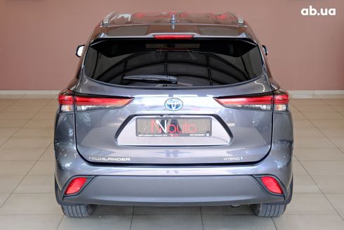 Toyota Highlander 2022 серый - фото 6