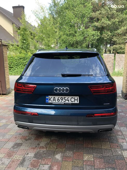 Audi Q7 2018 синий - фото 6