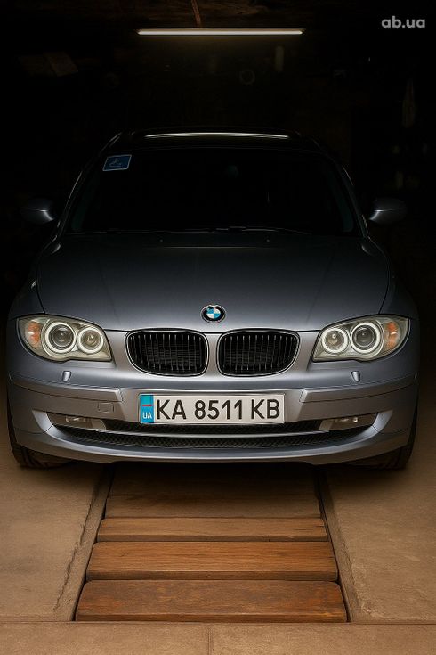 BMW 1 серия 2005 серый - фото 9