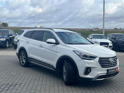 Hyundai Grand Santa Fe 2019 белый - фото 3