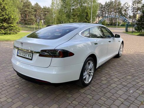 Tesla Model S 2013 белый - фото 5
