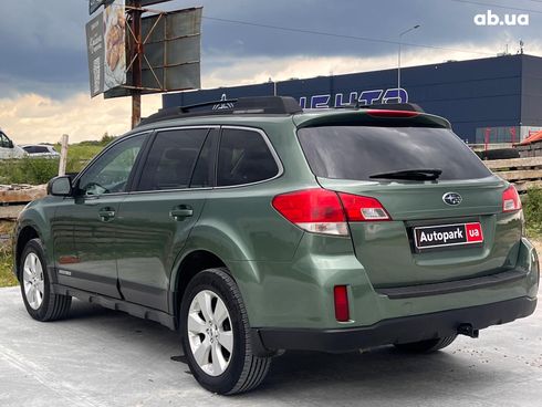 Subaru Outback 2011 зеленый - фото 20