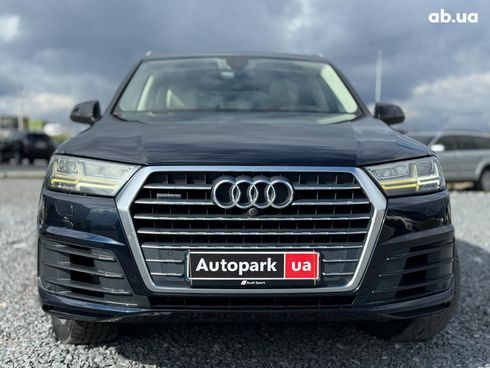 Audi Q7 2016 синий - фото 2