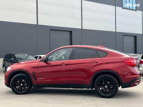 BMW X6 2016 красный - фото 12