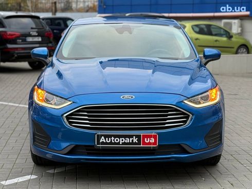 Ford Fusion 2020 синий - фото 2