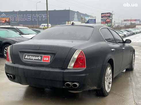 Maserati Quattroporte 2007 черный - фото 5