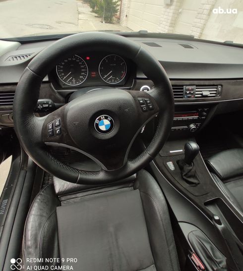 BMW 3 серия 2007 черный - фото 8