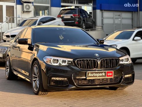 BMW 5 серия 2017 черный - фото 6