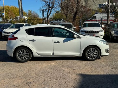 Renault Megane 2014 белый - фото 5