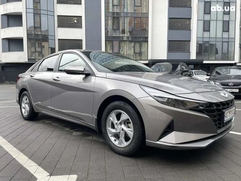 Hyundai Elantra 2021 серый - фото 8