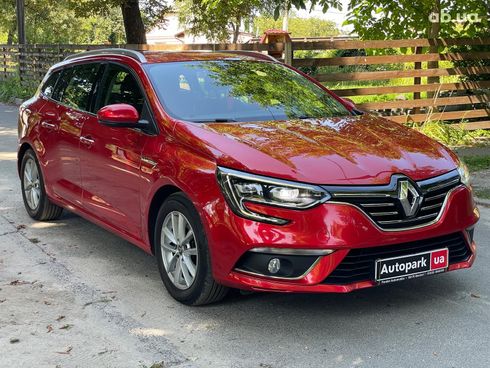 Renault Megane 2018 красный - фото 3