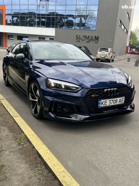 Audi RS 5 2019 синий - фото 9
