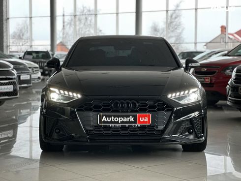 Audi A4 2024 черный - фото 2