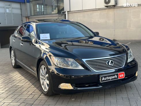 Lexus ls 460 2006 черный - фото 3