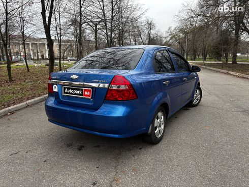Chevrolet Aveo 2008 синий - фото 5