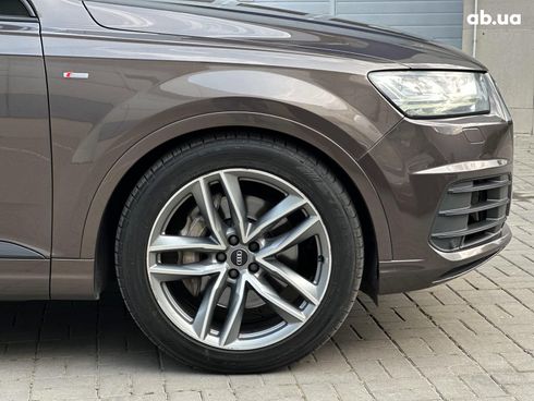 Audi Q7 2016 серый - фото 7
