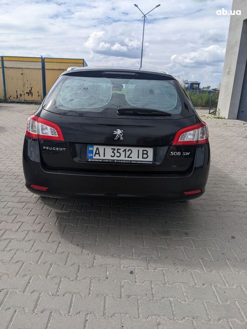 Peugeot 508 2011 черный - фото 5