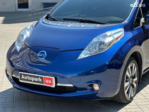 Nissan Leaf 2017 синий - фото 3