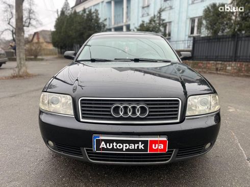 Audi A6 2002 черный - фото 2