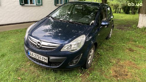 Opel Corsa 2013 синий - фото 2