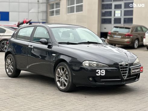 Alfa Romeo 147 2008 черный - фото 3