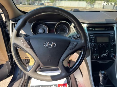 Hyundai Sonata 2012 синий - фото 21