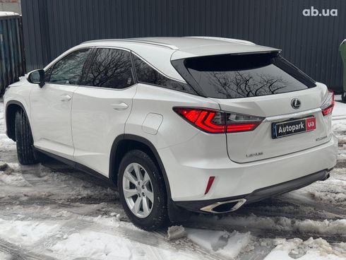 Lexus RX 2017 белый - фото 7