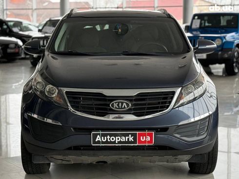 Kia Sportage 2010 синий - фото 2
