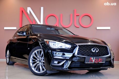 Infiniti Q50 2019 черный - фото 4