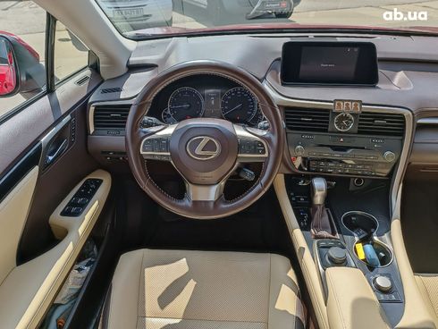 Lexus RX 2017 красный - фото 17