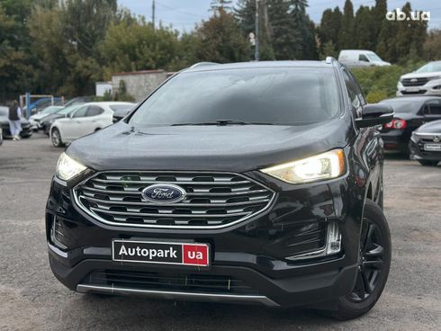 Ford Edge 2019 черный - фото 2