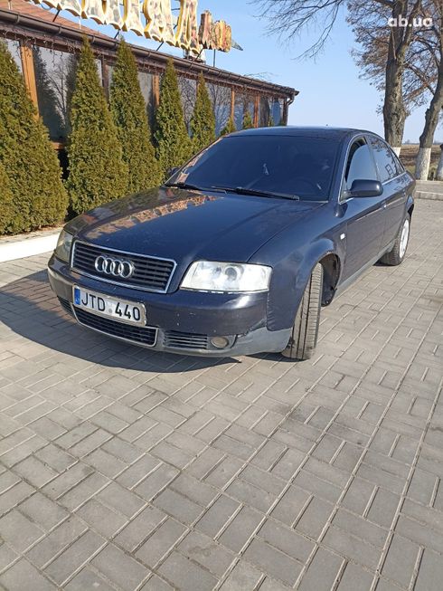 Audi A6 2002 синий - фото 3