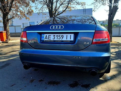 Audi A6 2005 синий - фото 4