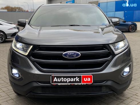 Ford Edge 2016 серый - фото 2