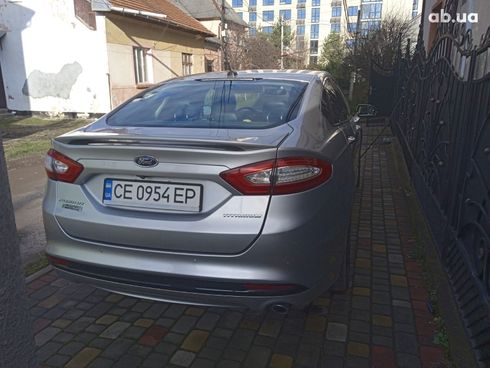 Ford Fusion 2016 серебристый - фото 8
