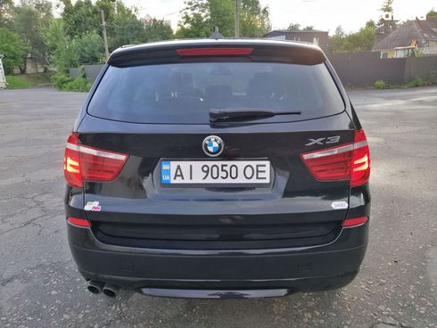 BMW X3 2014 черный - фото 13