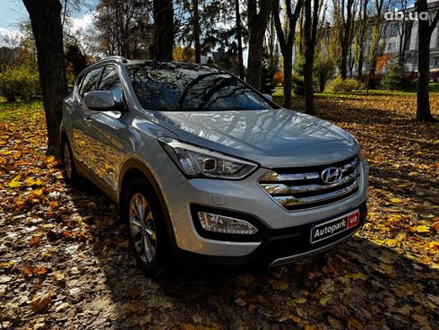 Hyundai Santa Fe 2014 синий - фото 3