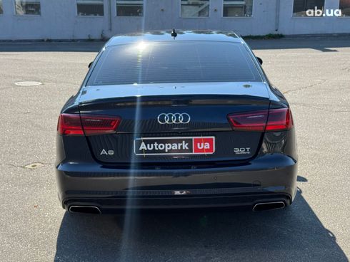 Audi A6 2015 синий - фото 6