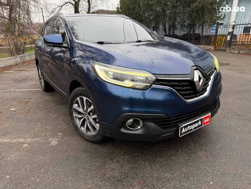 Renault Kadjar 2016 синий - фото 3