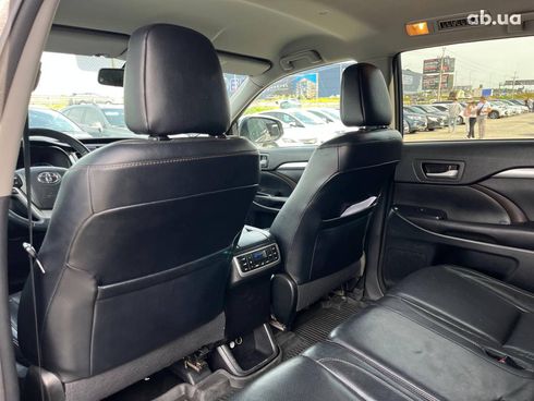 Toyota Highlander 2016 серый - фото 28