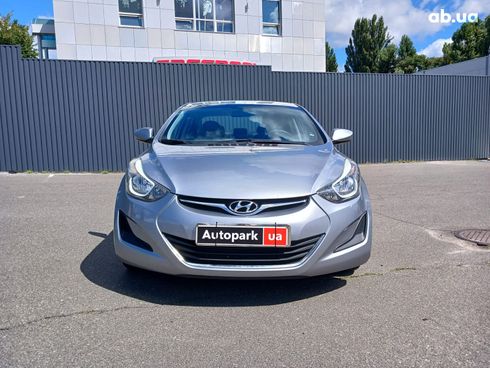 Hyundai Elantra 2015 серый - фото 2