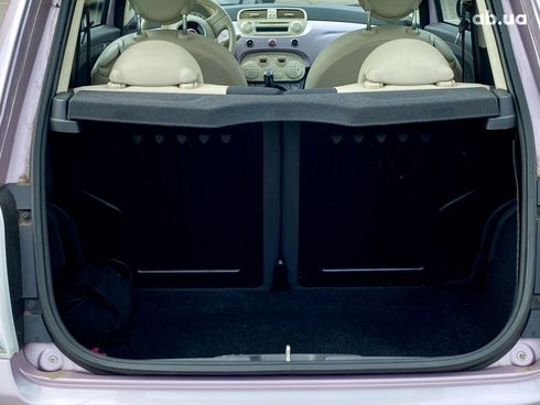 Fiat 500 2013 фиолетовый - фото 11